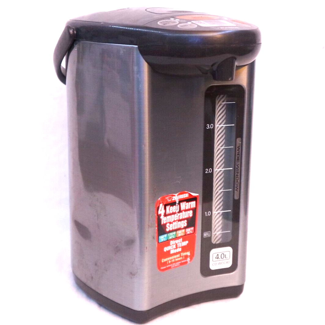 Zojirushi CDWCC40 Water Boiler & Warmer Silver NO POWER CABLE