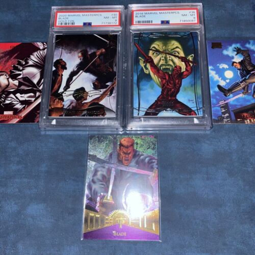 Marvel Masterpieces Gold Foil Signature 2020 2016 PSA Graded Slabs Marvel Cards - Picture 1 of 24