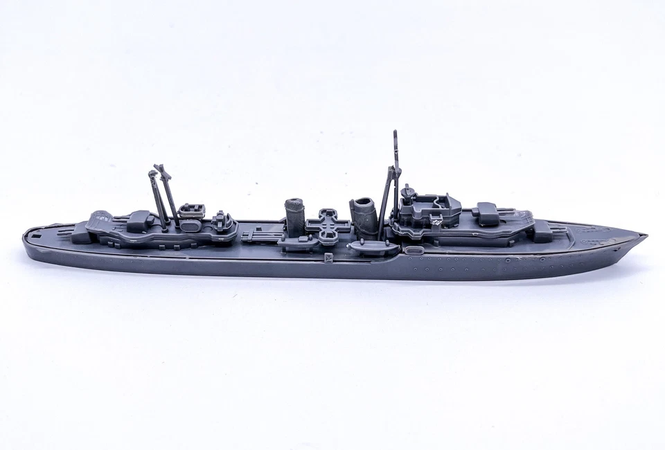 Modélisme Militaire Navire de Guerre Bateau Modèle en Plastique Gris 16 CM - Photo 2/4