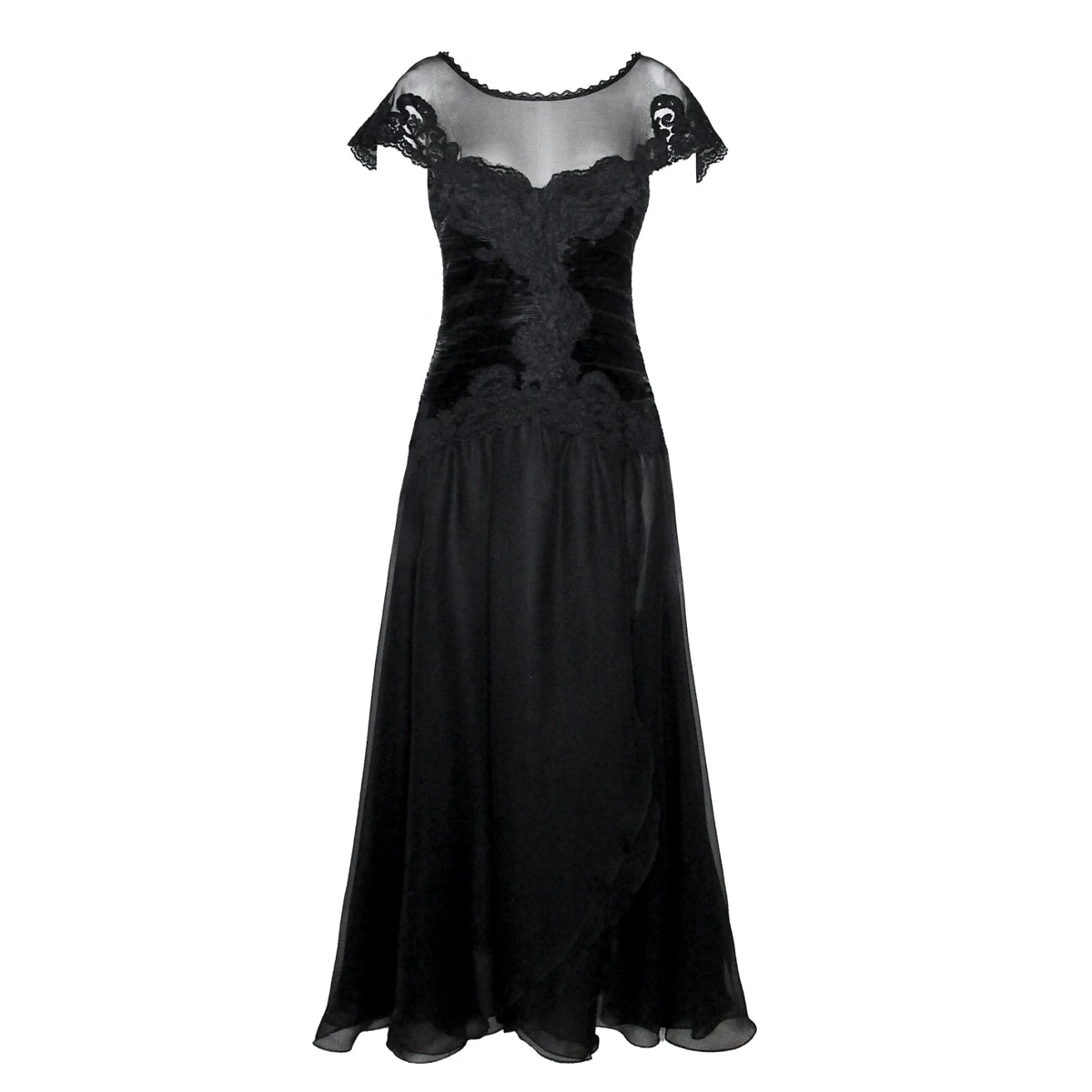 Robe Longue Maxi Victoria's Secret En Mousseline Imprimé Floral – Taille L – Neuve Avec étiquettes