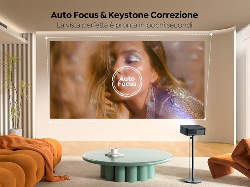 Projecteur 4K Supportés Android Smart TV 12.0 Et JBL 800 Ansi Autofocus Wifi App - Photo 8/9