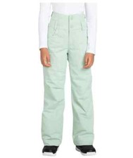 Roxy Girls Diversion Snow Pants with DryFlight Technology 10/Medium-Cameo Green