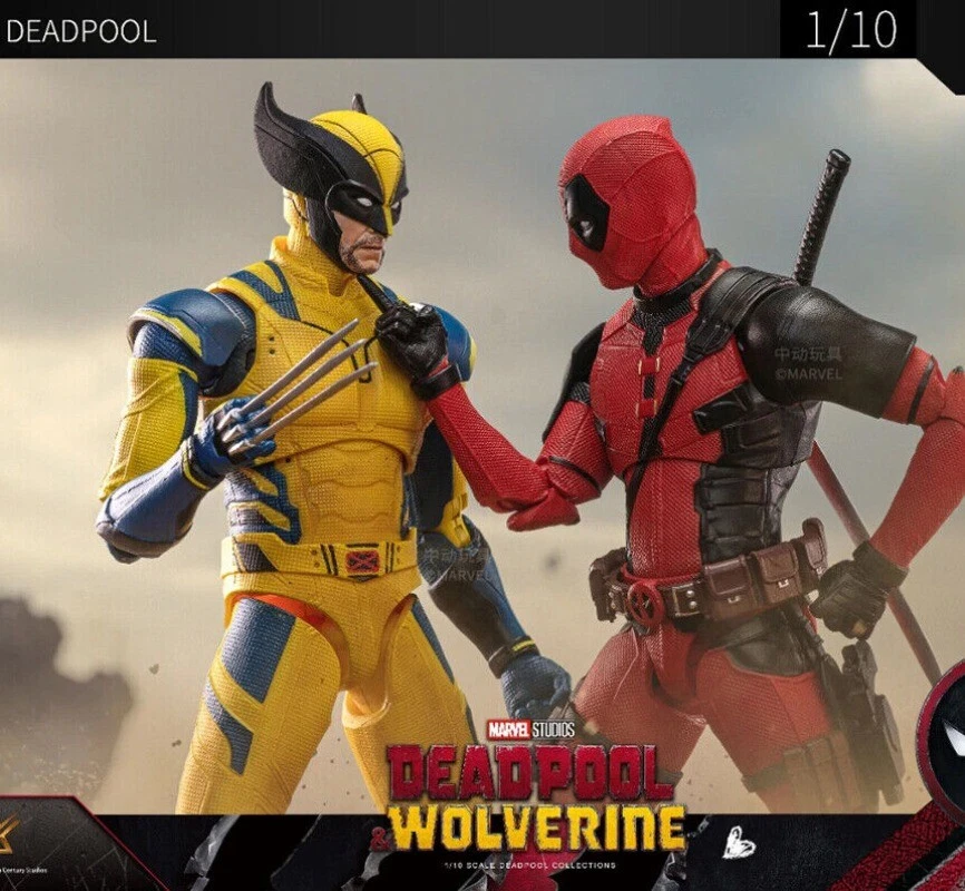 IN STOCK ZD Toy Deadpool & Wolverine Action Figure Toy Model Collection New 1:10 - Image 3 of 4