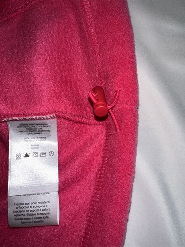 Columbia Women's Fleece Jacket Plus Size 1X Hot Pink Full Zip Pockets Mock Neck - Picture 10 of 14