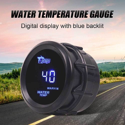 2" 52mm Universal Car Water Temp Gauge Digital LED Temperature Auto Meter 12V AU - Picture 3 of 12