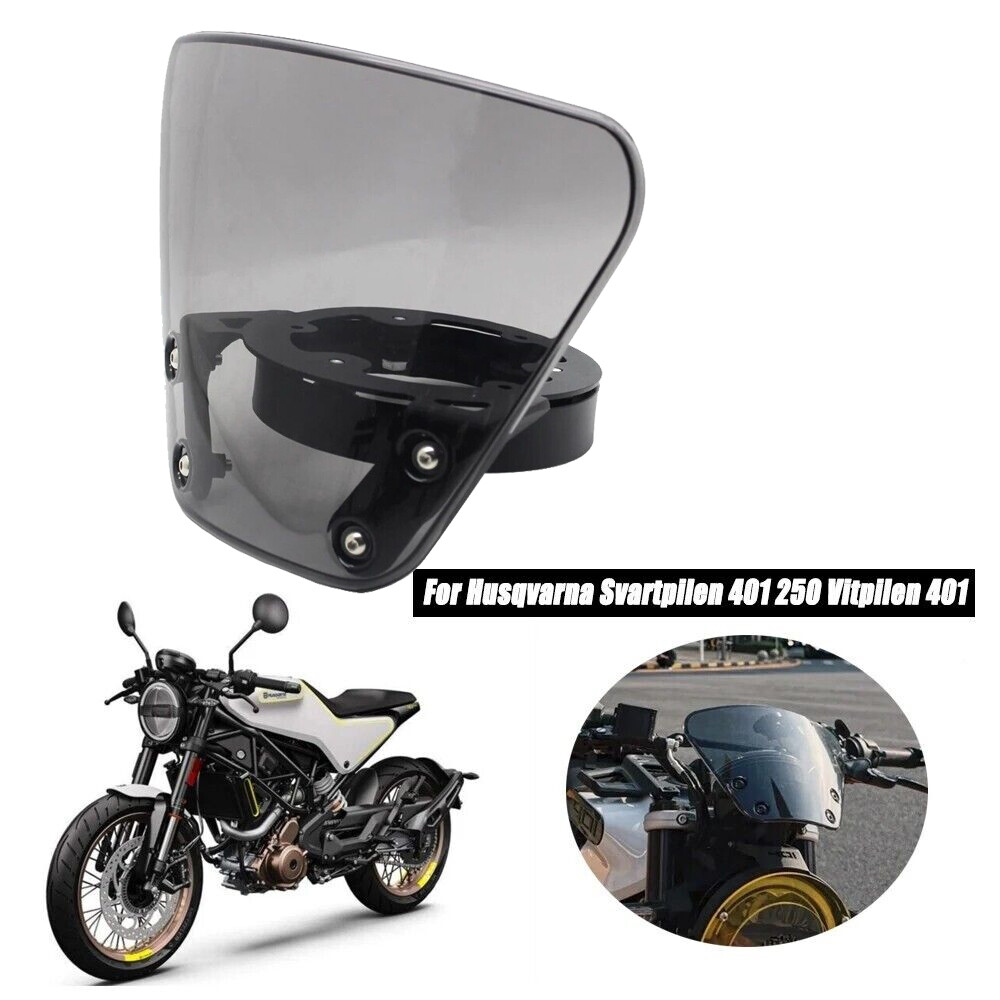 テニス Front Windshield Wind Deflector For Husqvarna SVARTPILEN