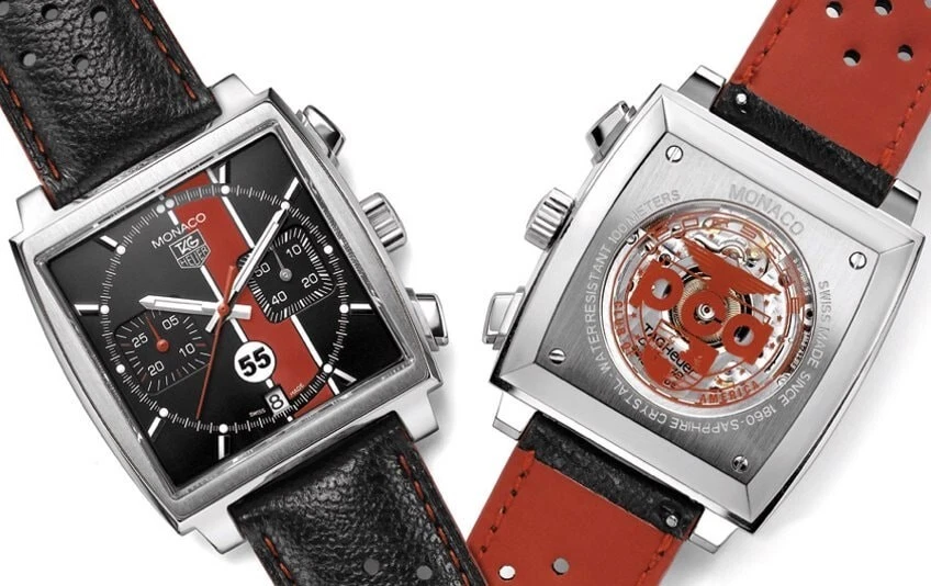 Porsche PCA Tag Heuer Monaco edición limitada 1 de 55 Caw2118 SIN USAR Foto 2 de 4