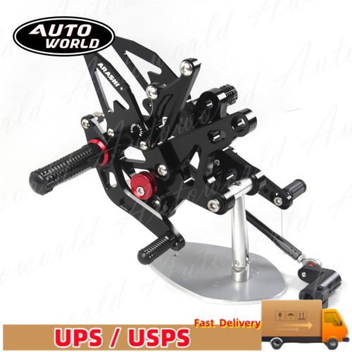 For Kawasaki Z250 2019 2020 2021 2022 Ninja 250 Racing Rearset Footrest Footpeg - Picture 5 of 16