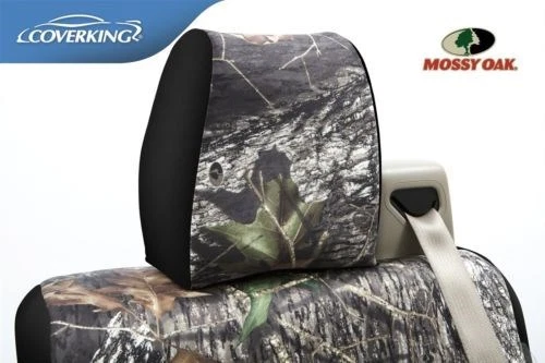 Fundas de asiento personalizadas Coverking Neosupreme primera fila - 2 tonos roble musgo camuflaje Foto 4 de 4