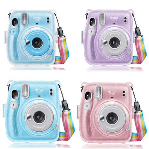 For Fujifilm Instax Mini 11 Instant Film Camera Crystal Case Clear 