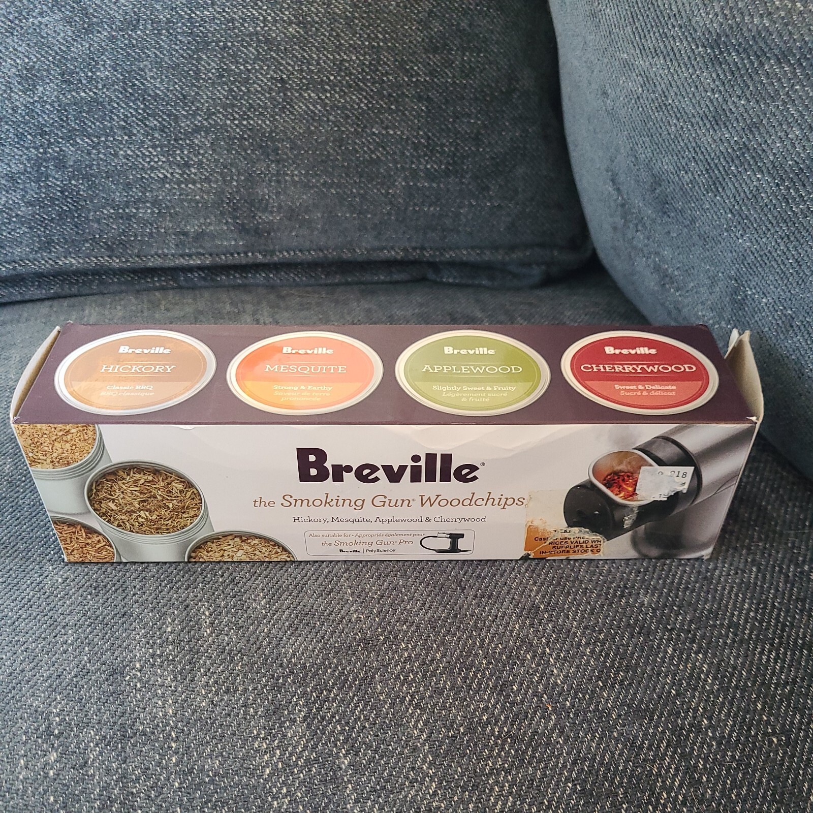 Breville BSM600AWC0NUC1 2 Flavor Smokehouse Wood Chips Kit for Smoking