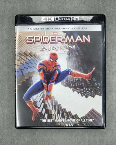 Spider-Man: No Way Home [4K UHD] DVD, Tony Revolori,Benedict Wong,Alfred Molina,