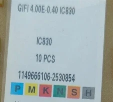 ORIGINAL   10PCS  USER  TOOLS  GIFI 4.00E-0.40 IC830