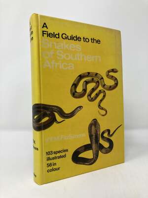 本　南アフリカ A Field Guide to the Snakes of Southern Africa by V F M FitzSimons