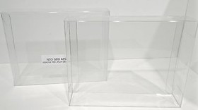 10 Box Protectors for NEO GEO AES Game Boxes  Standard / Clamshell  Custom Read