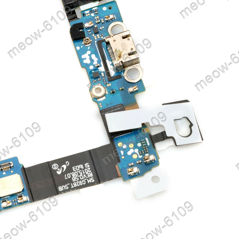 Cable flexible puerto de carga USB para celular Samsung Galaxy S6 Edge+ Plus SM-G928R4 EE. UU. Foto 4 de 4