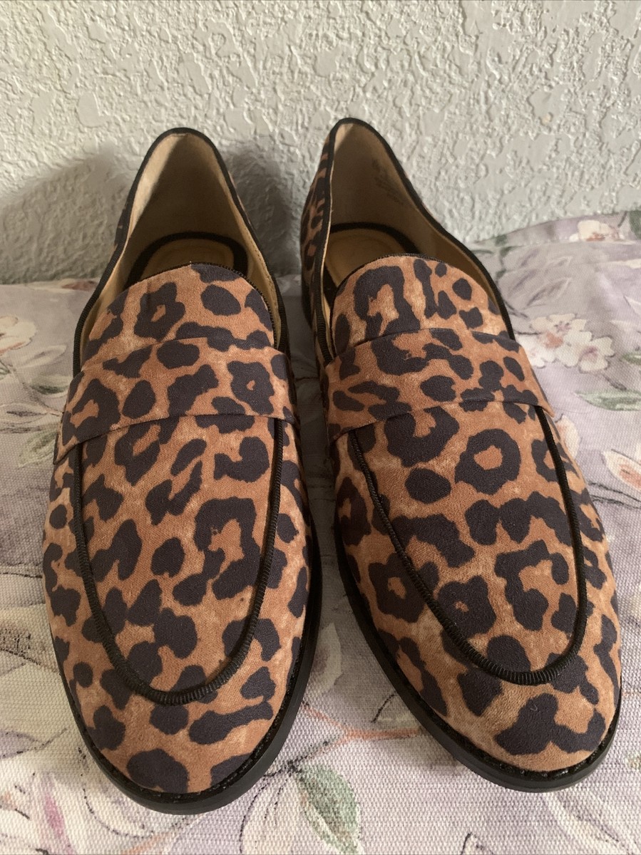 Leopard Print Printed Loafer Shoes Buy Inc Women Animal Skin