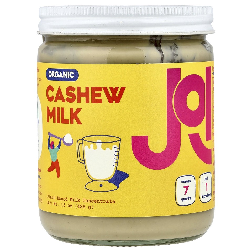 Organic Cashew Milk Concentrate, 15 oz (425 g)