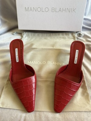 MANOLO BLAHNIK Moiramu 50 Pump Size 39