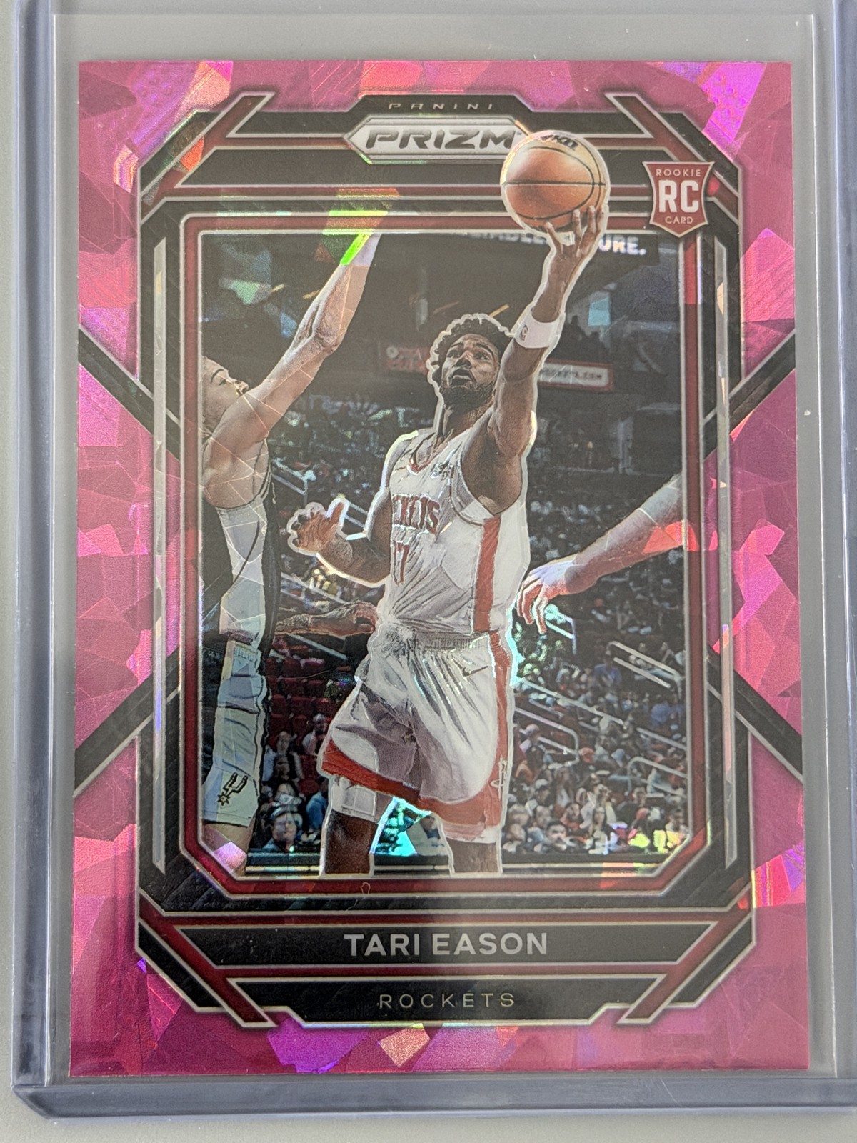 2022-23 Panini Prizm - Tari Eason #258 Pink Ice Prizm (RC)