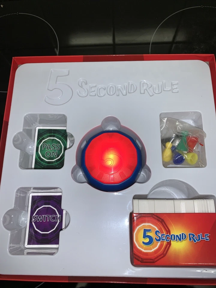 5 Second Rule Board Game  New Version With Electric Timer. - Image 3 of 4