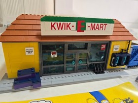 LEGO Authentic 71016 The Simpsons: The Kwik‑E‑Mart &mdash;Bonus Minfigs, No Police Car