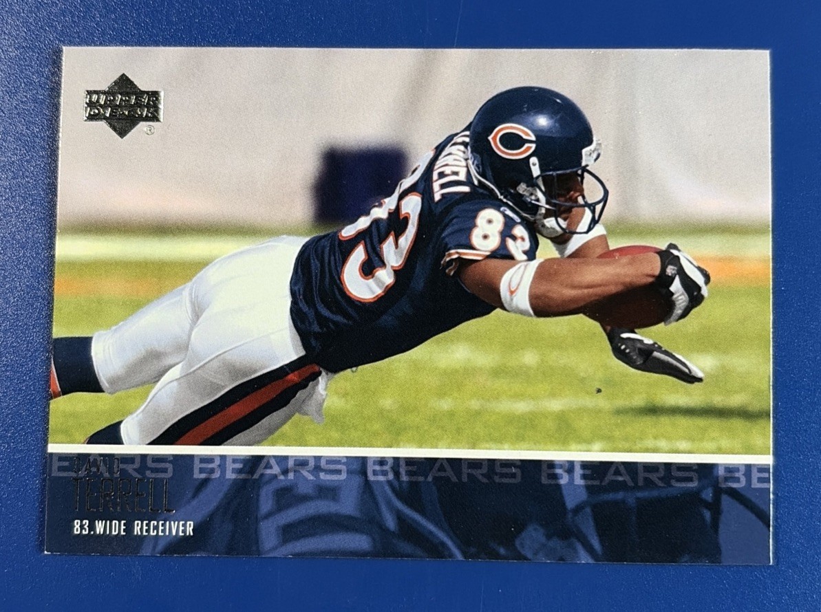 2003 Upper Deck Football David Terrell Chicago Bears #168