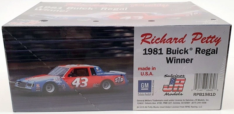 Salvinos 1/25 Scale Model Kit RPB1981D - 1981 Buick Regal Winner - Image 2 of 4