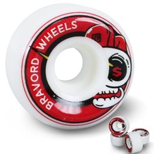 Skatebaord Wheels, 52mmX32mm 101A Skateboard Wheels for Skate Bowl, Trick, St...