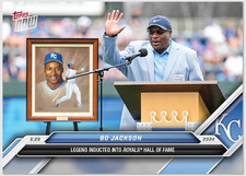 2024 Topps Now Bo Jackson #363 Kansas City Royals Hall of Fame