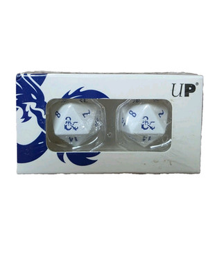 2 Count Heavy Metal Icewind Dale D20 Dice Set for Dungeons & Dragons