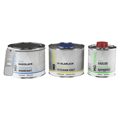 Autolack Set für Dodge PSE Atomic Silver Metallic Silver Mist Metallic 1,25L