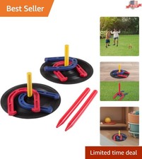 Versatile Rubber Horseshoe Game - Easy Setup for Indoor Outdoor Activities