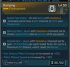 Borderlands 4 • MODDED ENHANCEMENT • Dumping • 3 perks • Lvl 50 • PS PC XB
