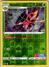 Ariados 004/195 Reverse Holo Silver Tempest Pokemon NM/LP
