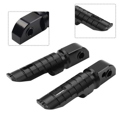 Blk Rear Passenger Foot Peg For Trident 660 Street Triple 765 Speed Triple 1200