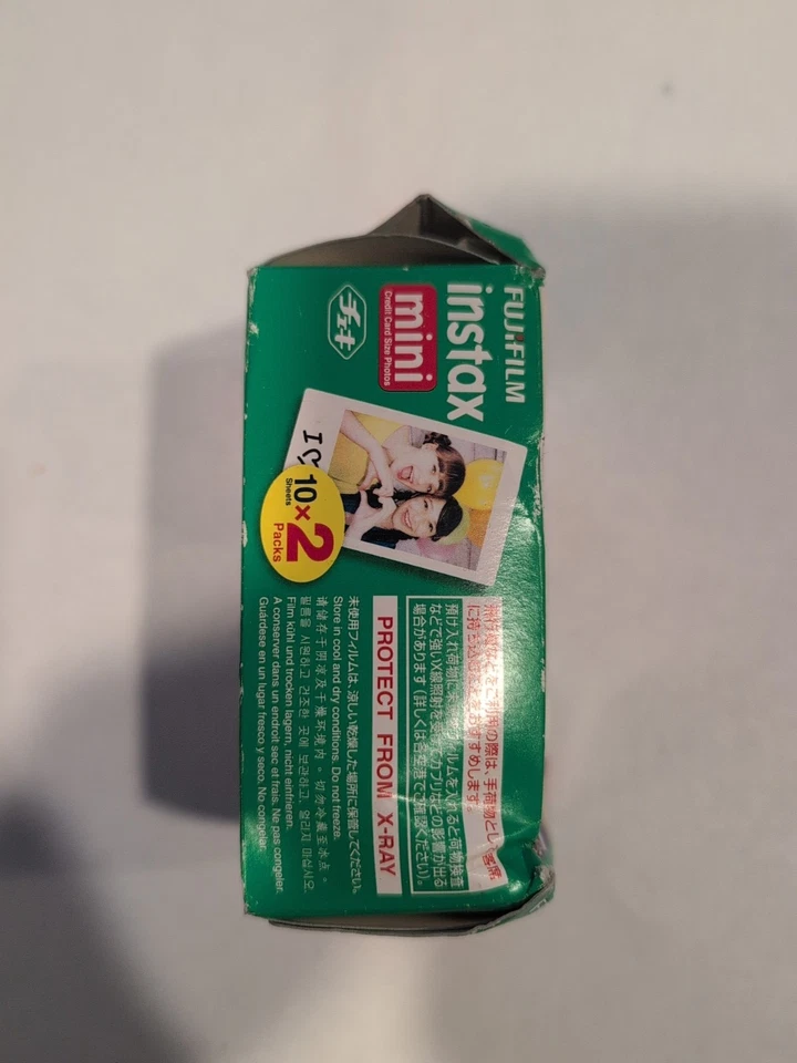 Fujifilm Instax Mini Film * Expired 2018/07 * 10 sheets x 2 packs Experimental - Image 3 of 4
