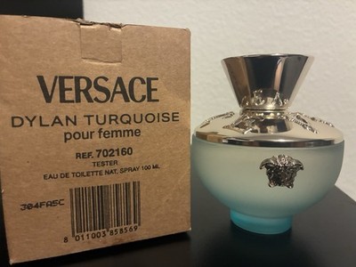 Versace Dylan Turquoise EDT 3.4 oz 100ml Women s Perfume Tester w/ Box