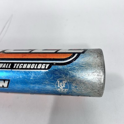 Batte Softball Easton TriShell Slowpitch 34 Pouces 27 Oz Adulte Bleu Occasion