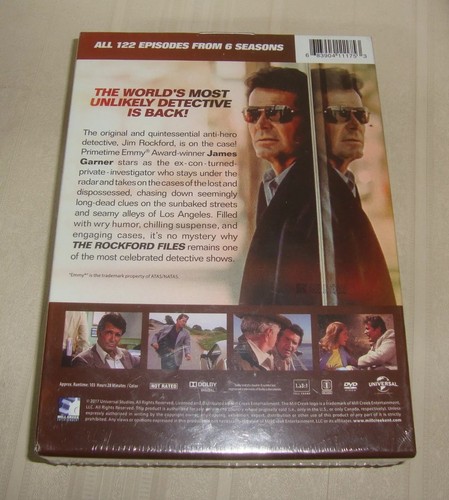 The Rockford Files: The Complete Series Season 1-6(DVD 22-Disc Box Set) New - Picture 2 of 3