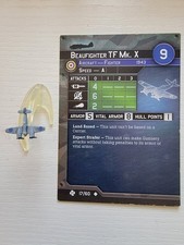 WotC Axis & Allies War at Sea UK Task Force Beaufighter TF Mk X