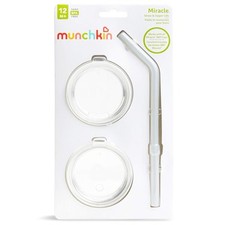 Munchkin Kids Tumblr Straw And Lids for Mirac...