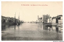 CAR-ACSP2-0095-30 - LE GRAU DU ROI - Les quais et le port vus du pont