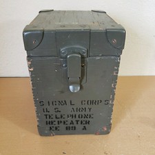 Field Telephone Indiana Original WWII US Field Gear & Equipment
