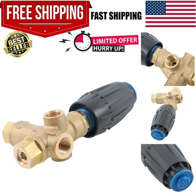 #ad High Performance 3650 PSI Unloader Valve 3 8 Inch FNPT for Efficient Washing $98.38