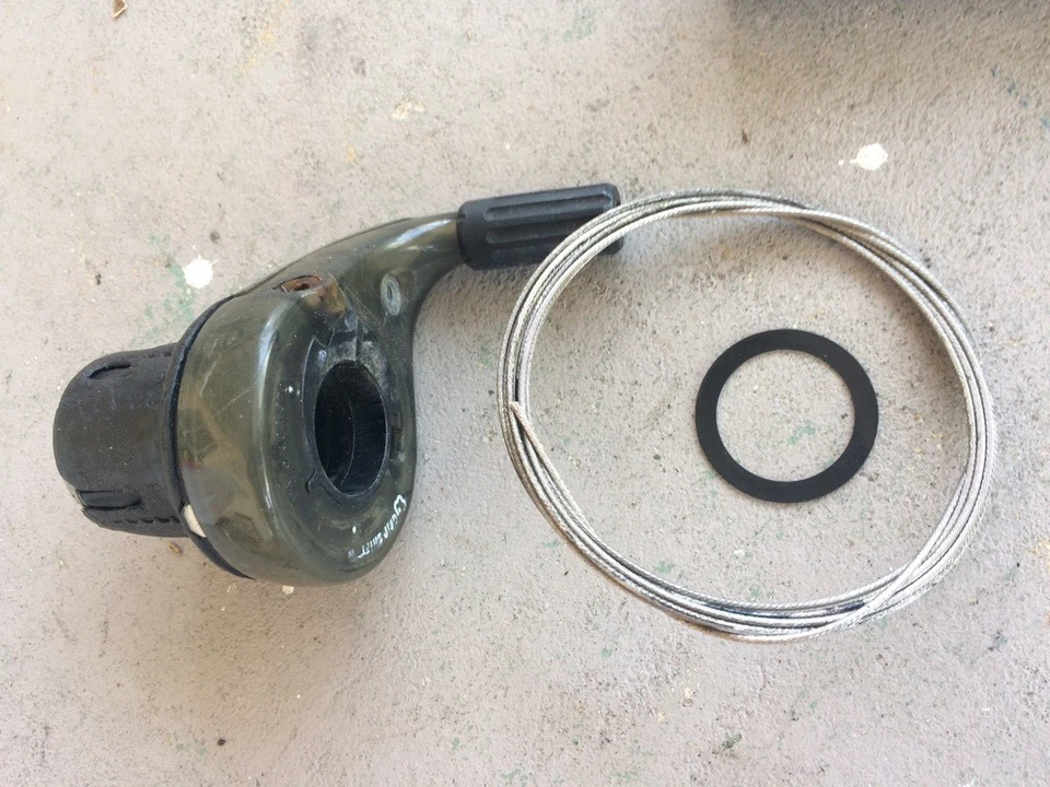 SRAM Grip Shift SRT800 Shifter XRAY 8s Twist Triple 3x8 Speed Clear 90s MTB A4 - Image 4 of 4