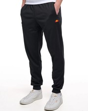 Image of Ellesse Bertoni Cuffed Track Pants Black