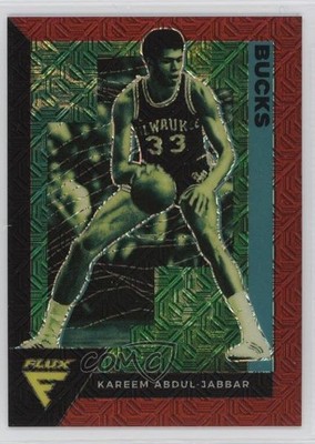 2020-21 Panini Flux Red Mojo Prizm 2/49 Kareem Abdul-Jabbar #194 HOF 7y2