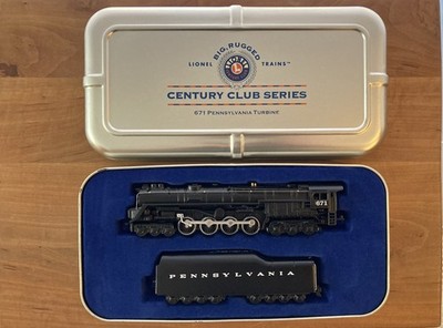 Lionel 671 Pennsylvania Turbine, Century Club Series, Neu, OVP