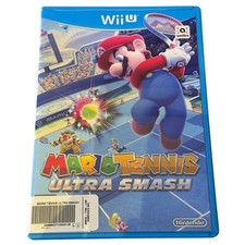Mario Tennis Ultra Smash Nintendo Wii U Blue Case WUP P AVXE USZ